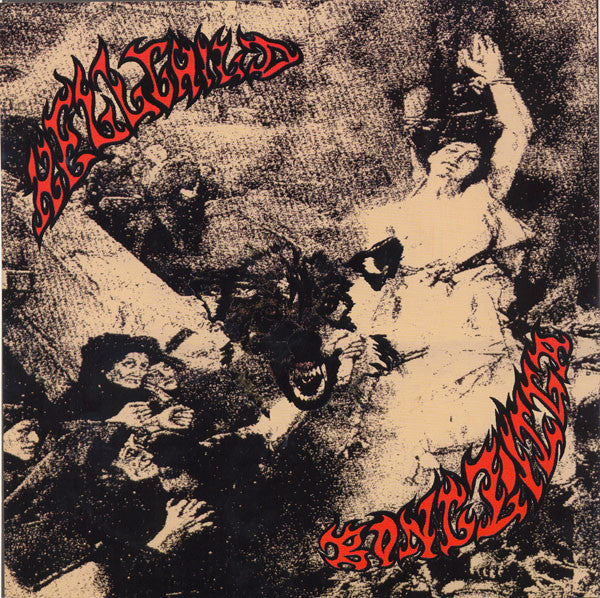 Hellchild / Bongzilla : Hellchild / Bongzilla (7", EP, Ltd, Blu)